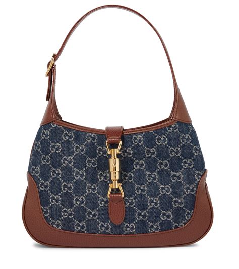 gucci small|Gucci mini denim bag.